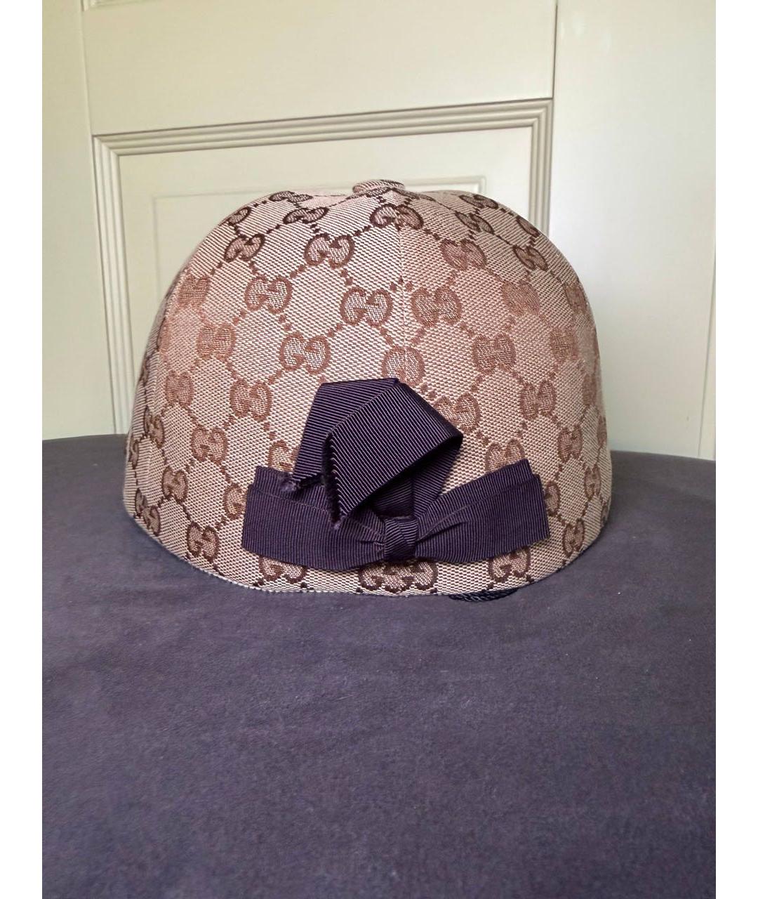 GUCCI Бежевая кепка, фото 4