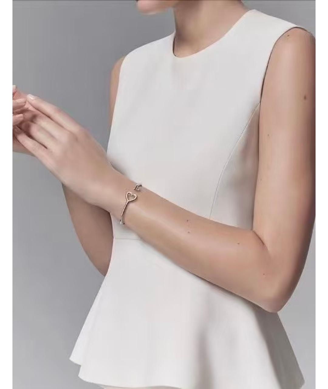 TIFFANY&CO Серебряный браслет из белого золота, фото 5