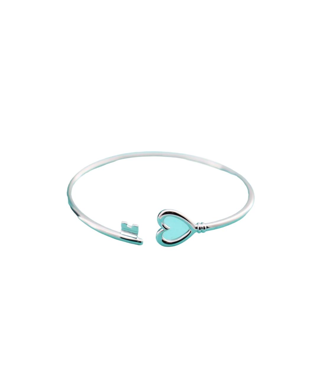 TIFFANY&CO Серебряный браслет из белого золота, фото 1