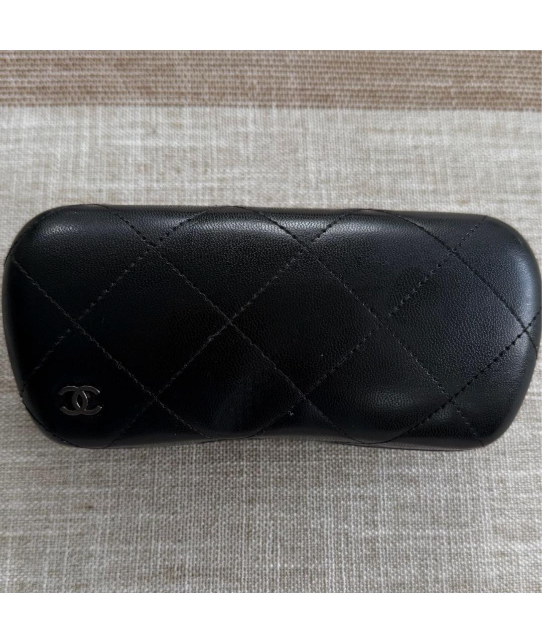 CHANEL Фиолетовые солнцезащитные очки, фото 4