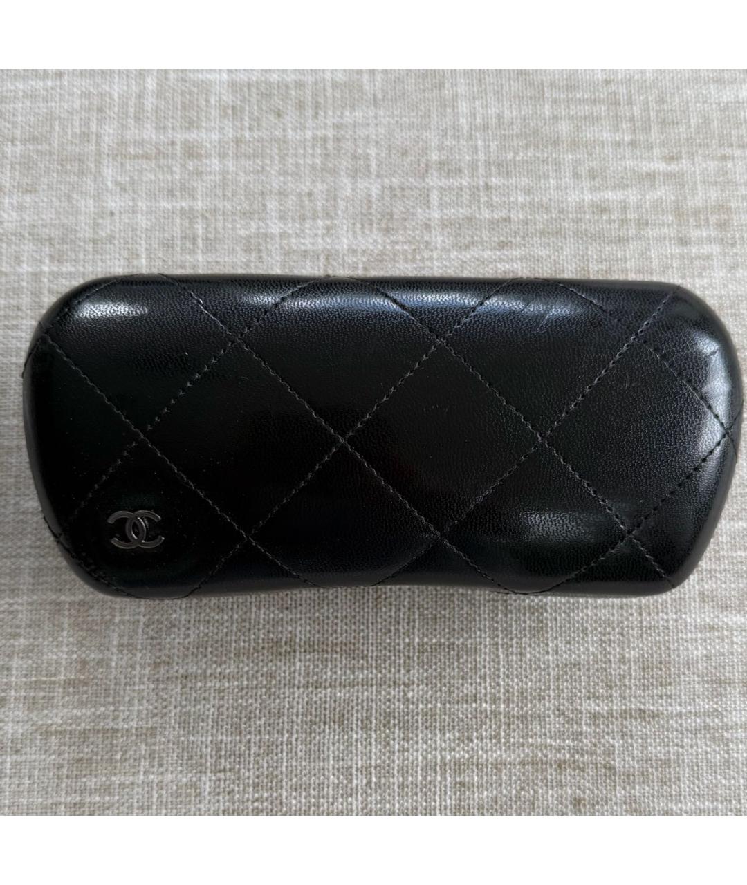 CHANEL Розовые пластиковые солнцезащитные очки, фото 4