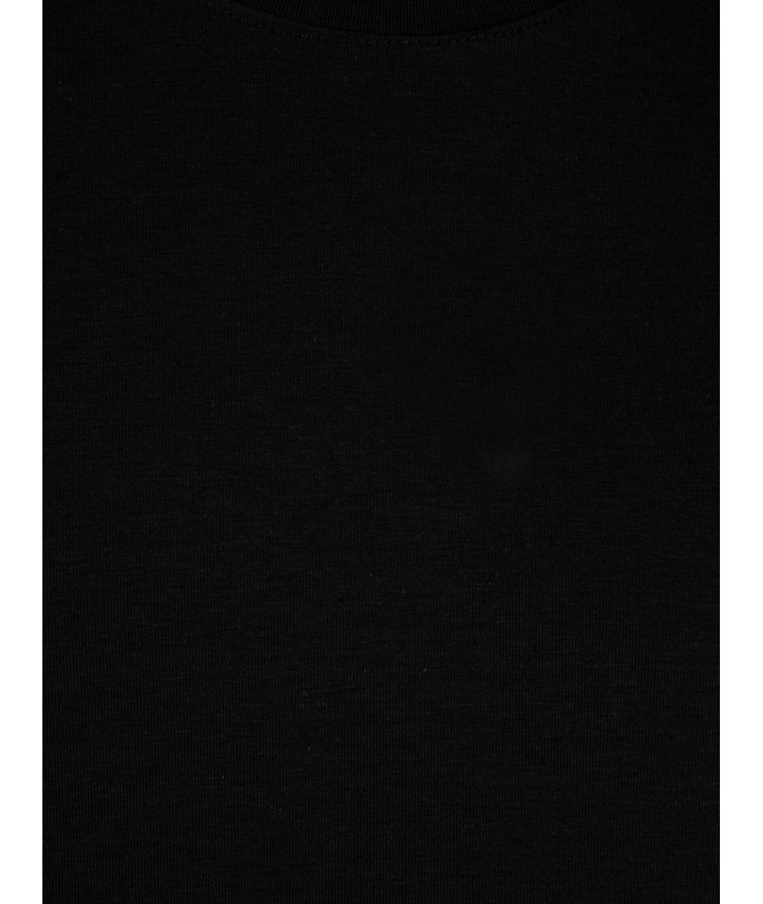 TOM FORD Черная хлопковая футболка, фото 3