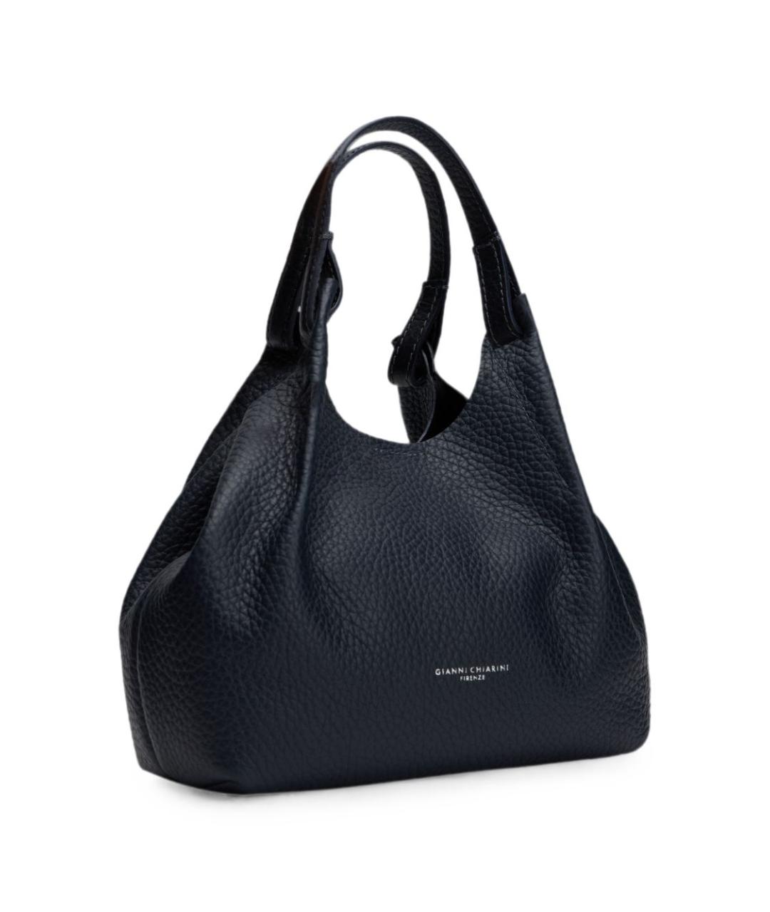 Gianni Chiarini Темно-синяя сумка тоут, фото 4