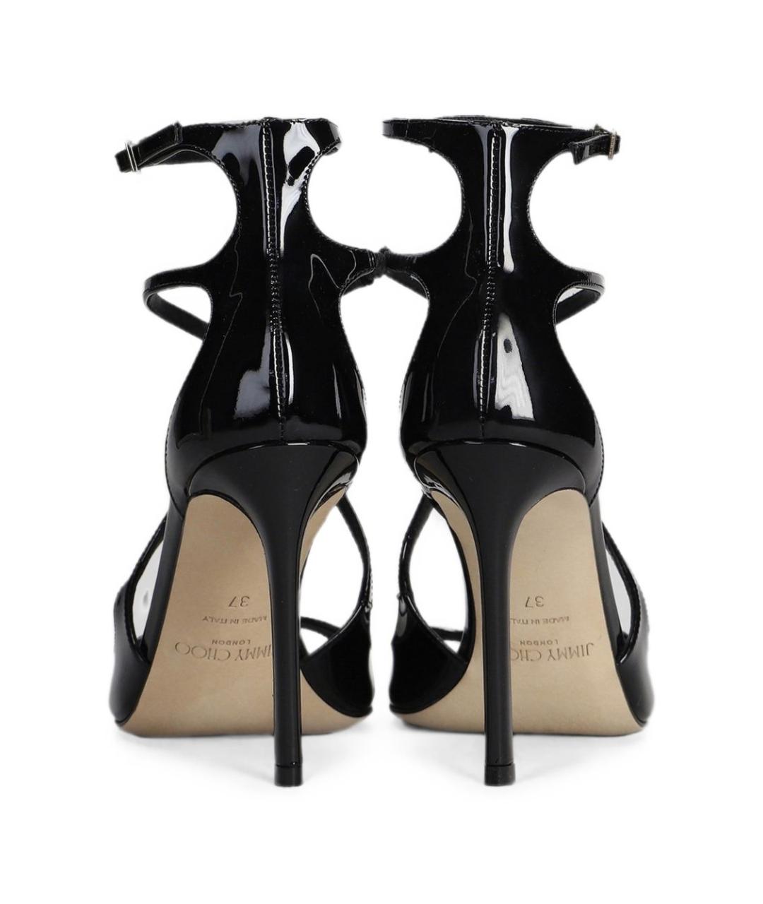 JIMMY CHOO Черные босоножки, фото 4