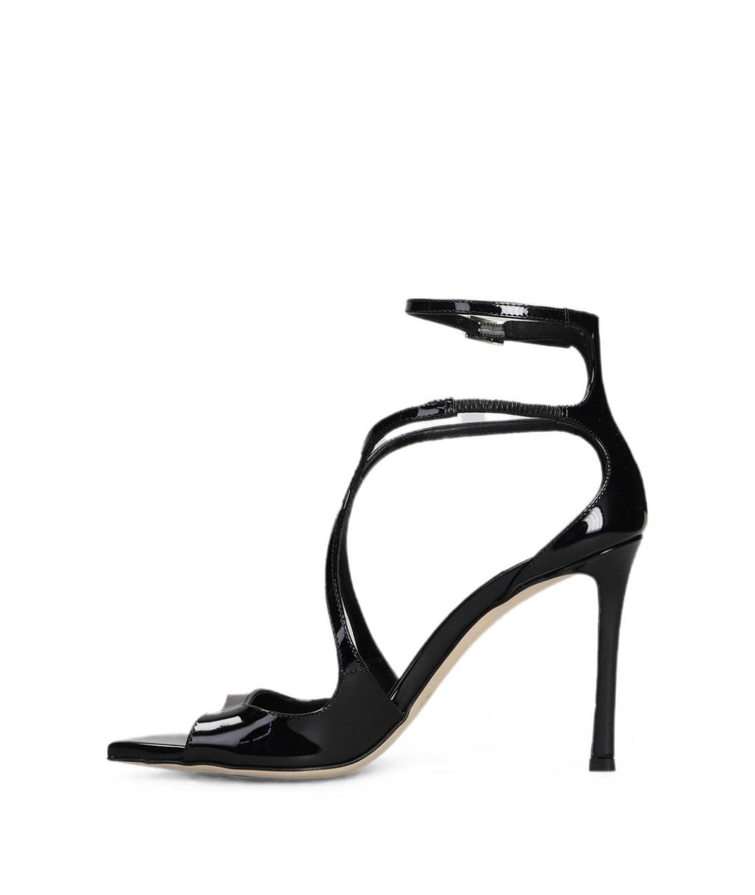 JIMMY CHOO Черные босоножки, фото 5