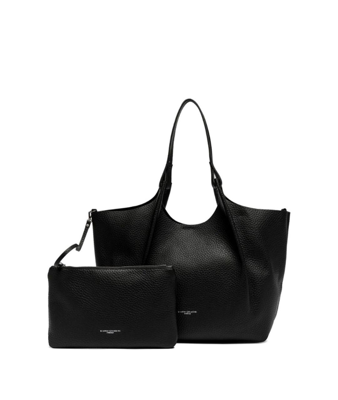 Gianni Chiarini Черная сумка тоут, фото 3