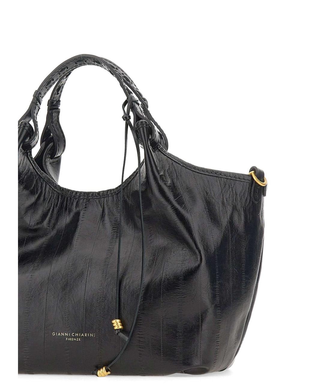 Gianni Chiarini Черная сумка тоут, фото 2