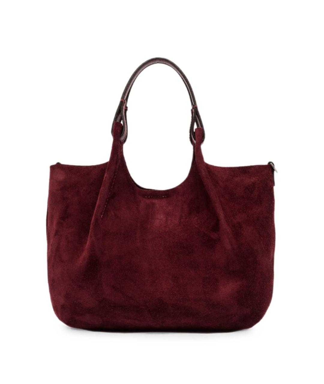Gianni Chiarini Бордовая сумка тоут, фото 2