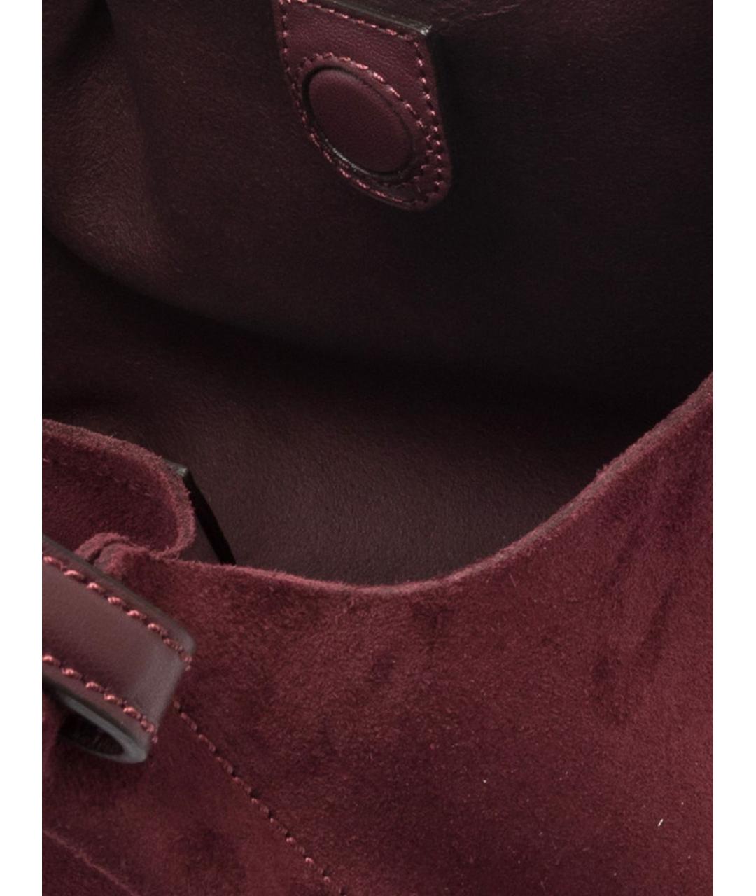 Gianni Chiarini Бордовая сумка тоут, фото 4