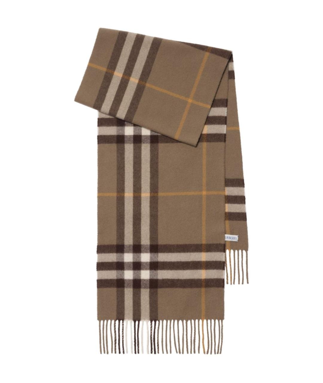 BURBERRY Мульти кашемировый шарф, фото 3