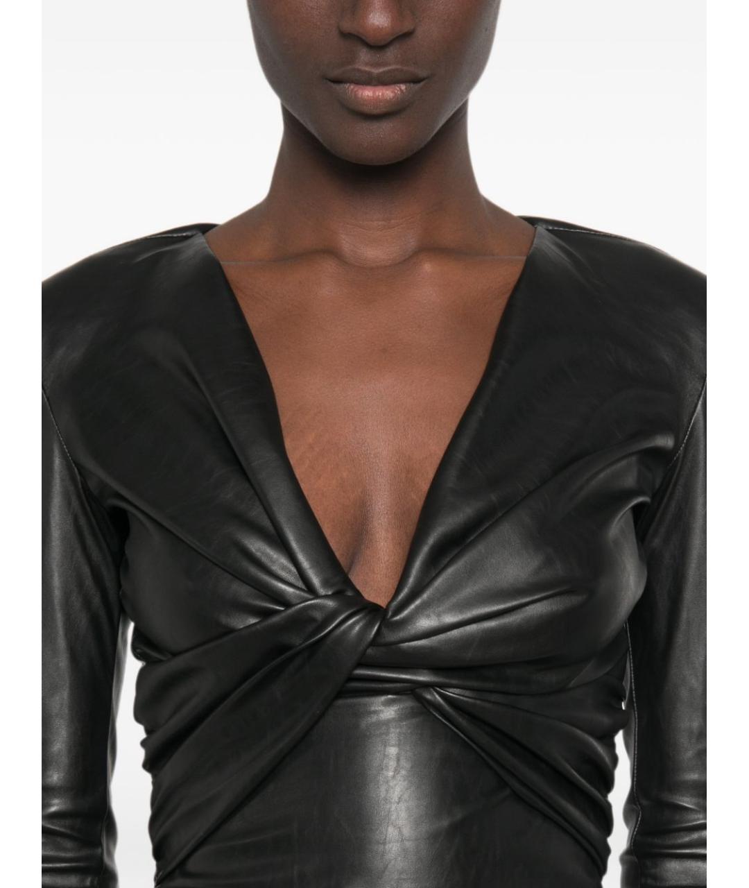 ELISABETTA FRANCHI Черное боди, фото 4