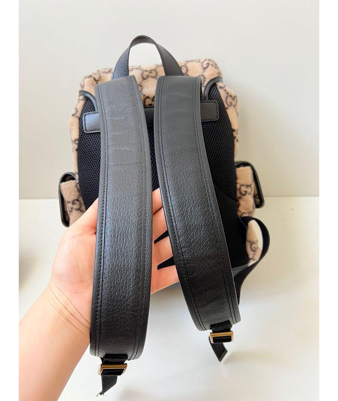 GUCCI Бежевый рюкзак, фото 7