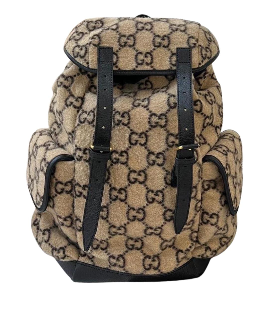 GUCCI Бежевый рюкзак, фото 1