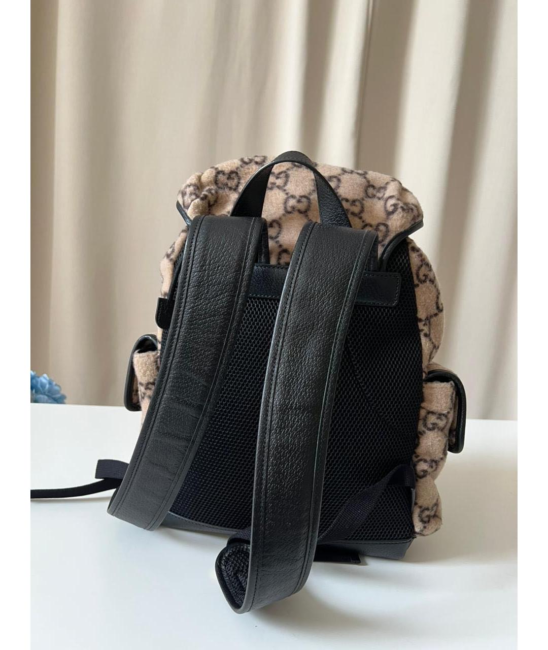 GUCCI Бежевый рюкзак, фото 5