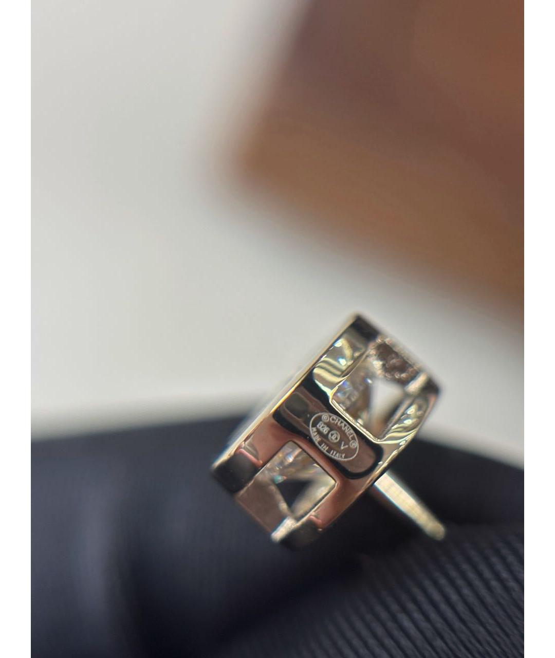 CHANEL Золотые серьги, фото 7