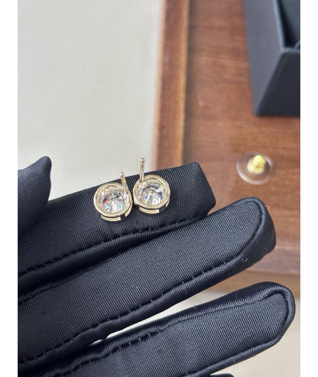 CHANEL Золотые серьги, фото 5