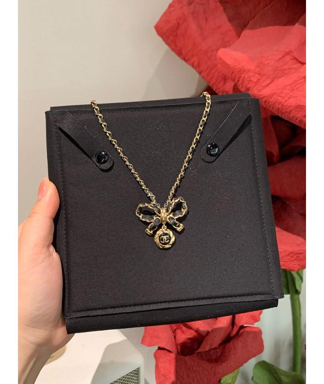 CHANEL Золотое колье, фото 5