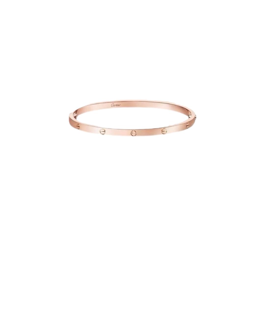 CARTIER Золотой браслет из розового золота, фото 1