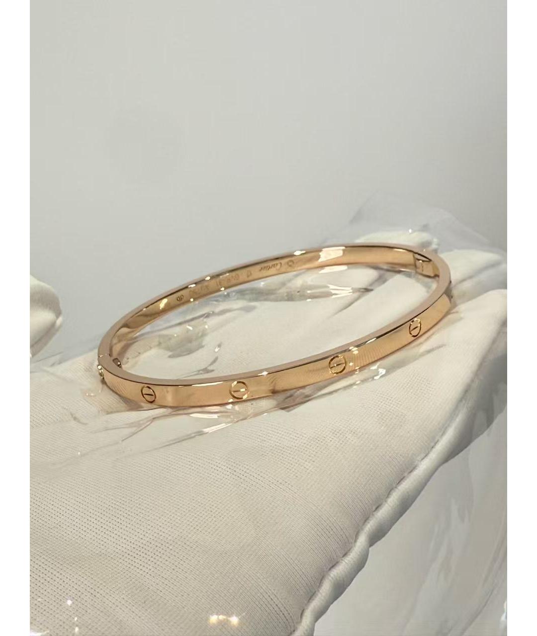 CARTIER Золотой браслет из розового золота, фото 3