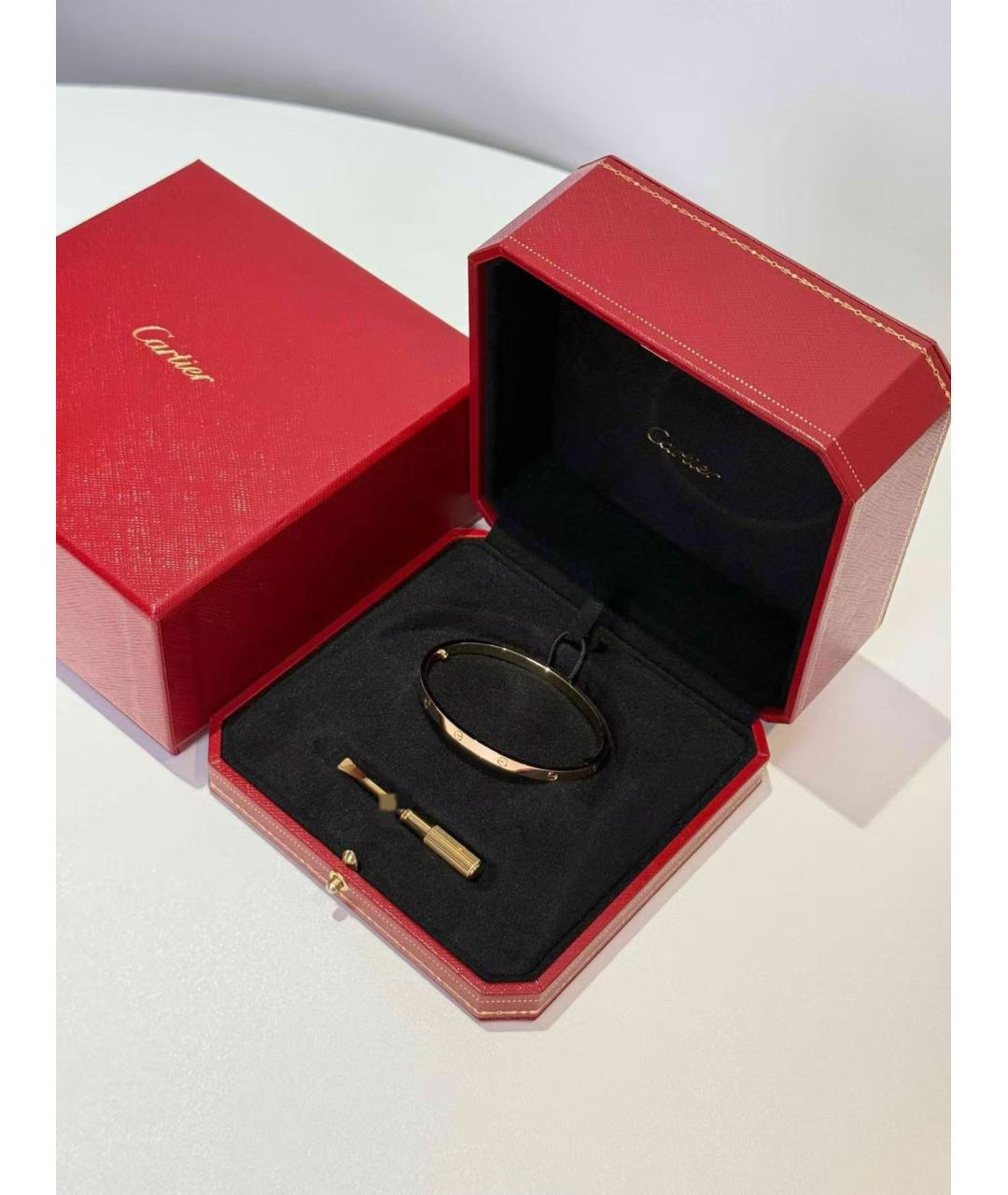 CARTIER Золотой браслет из розового золота, фото 2