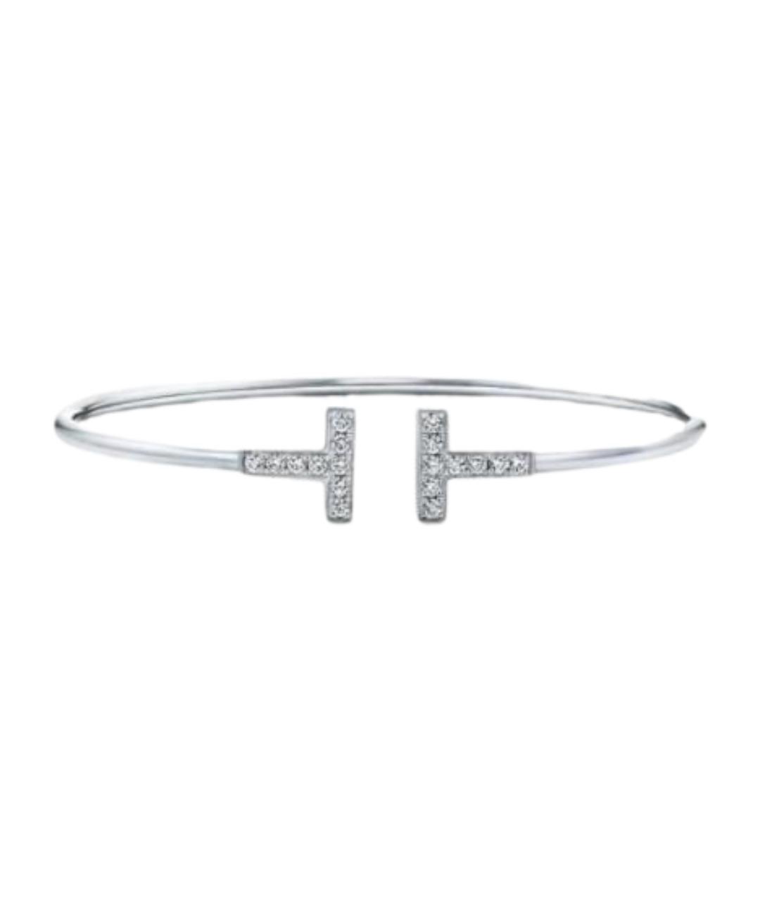 TIFFANY&CO Серебряный браслет из белого золота, фото 1