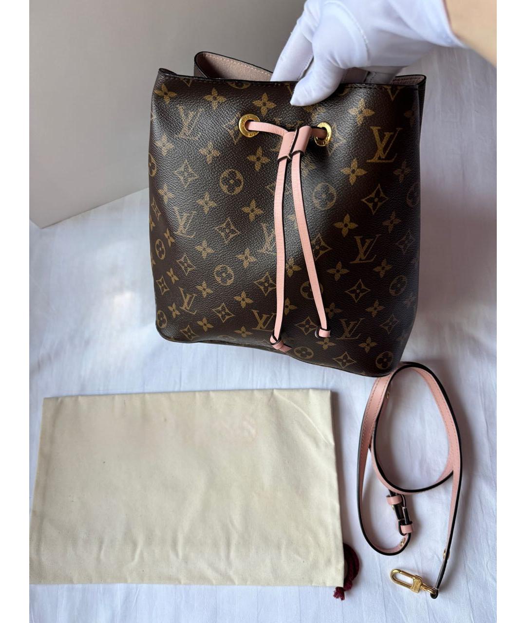 LOUIS VUITTON Коричневая сумка через плечо, фото 2