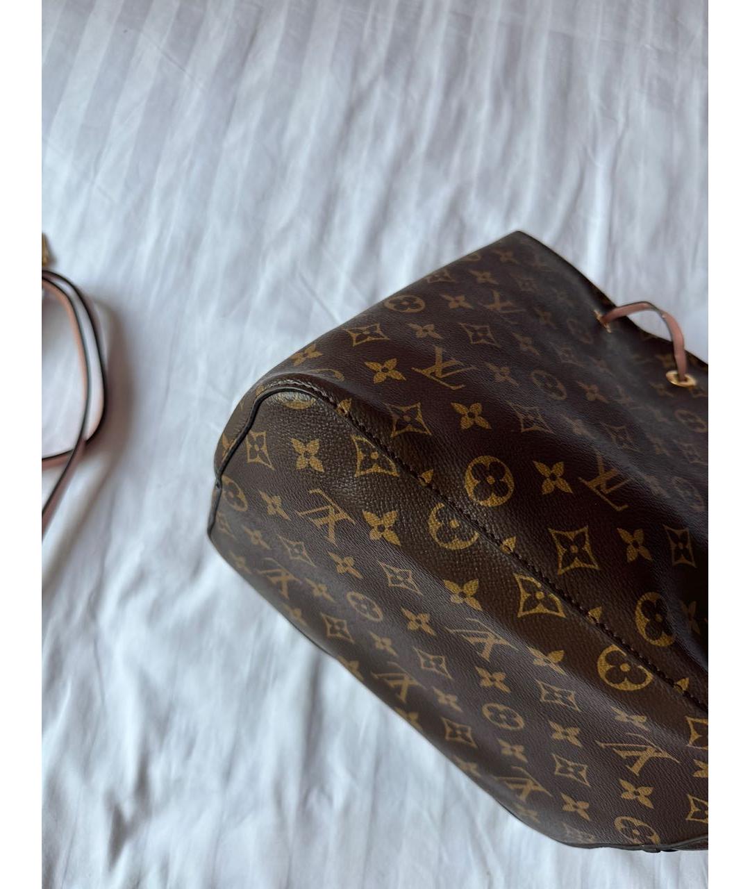 LOUIS VUITTON Коричневая сумка через плечо, фото 7