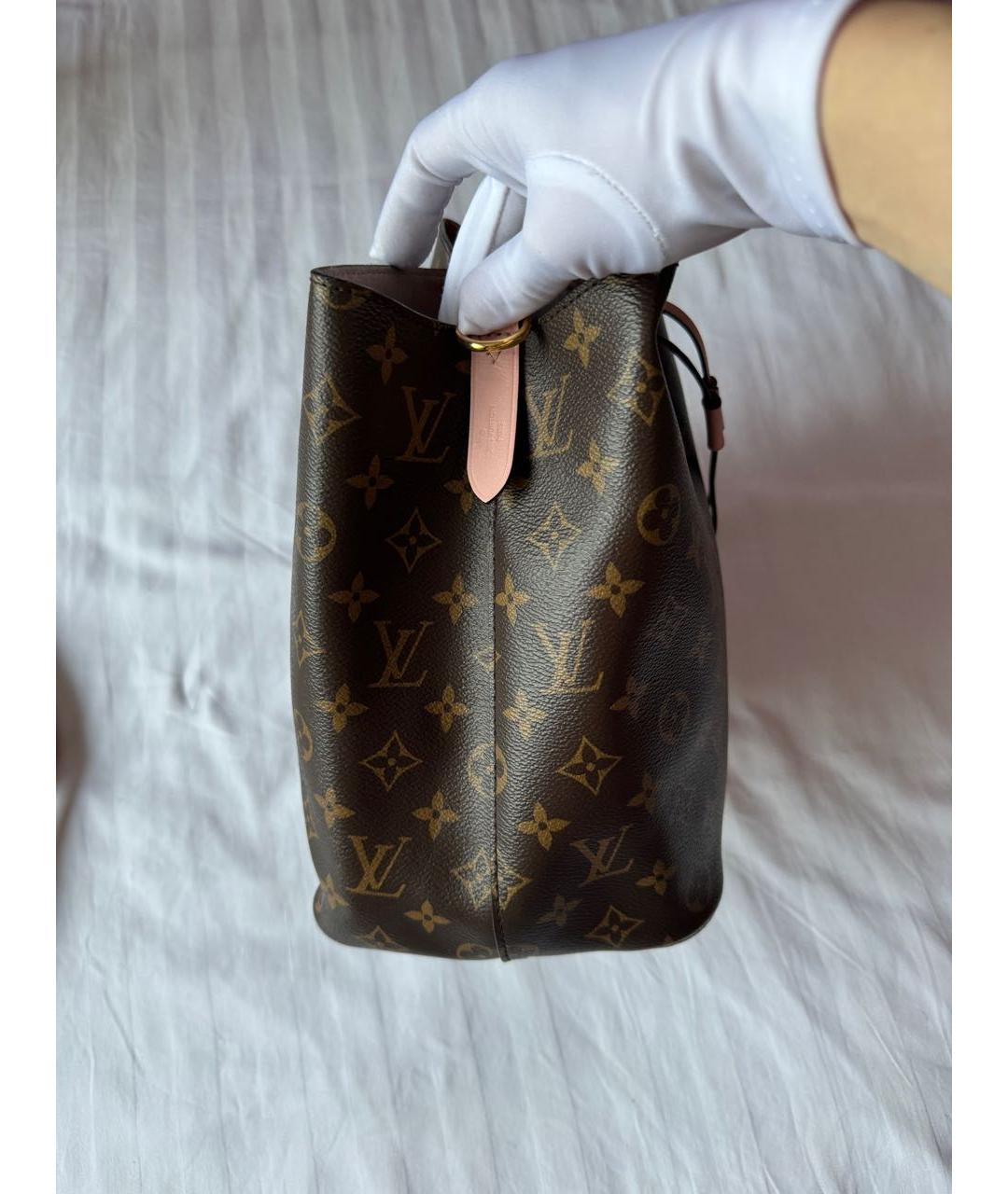 LOUIS VUITTON Коричневая сумка через плечо, фото 5