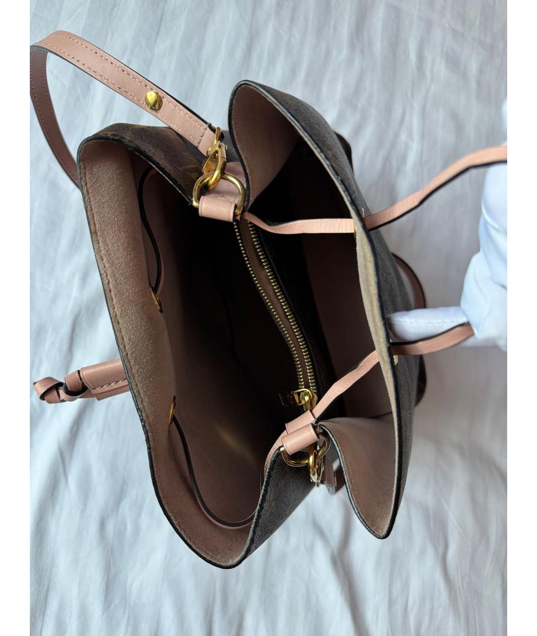 LOUIS VUITTON Коричневая сумка через плечо, фото 3