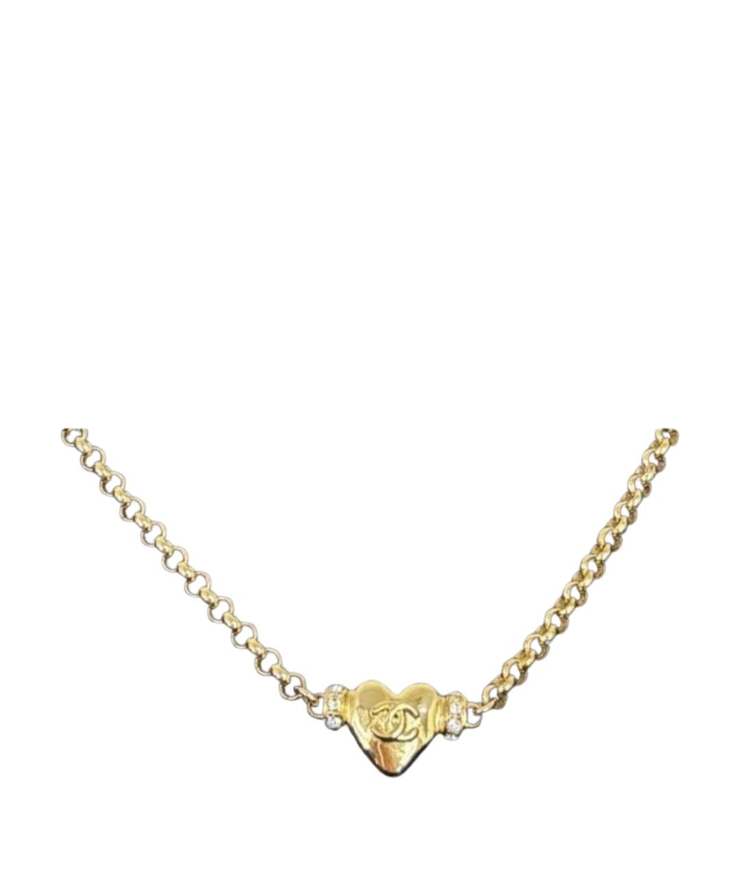 CHANEL Золотое колье, фото 1
