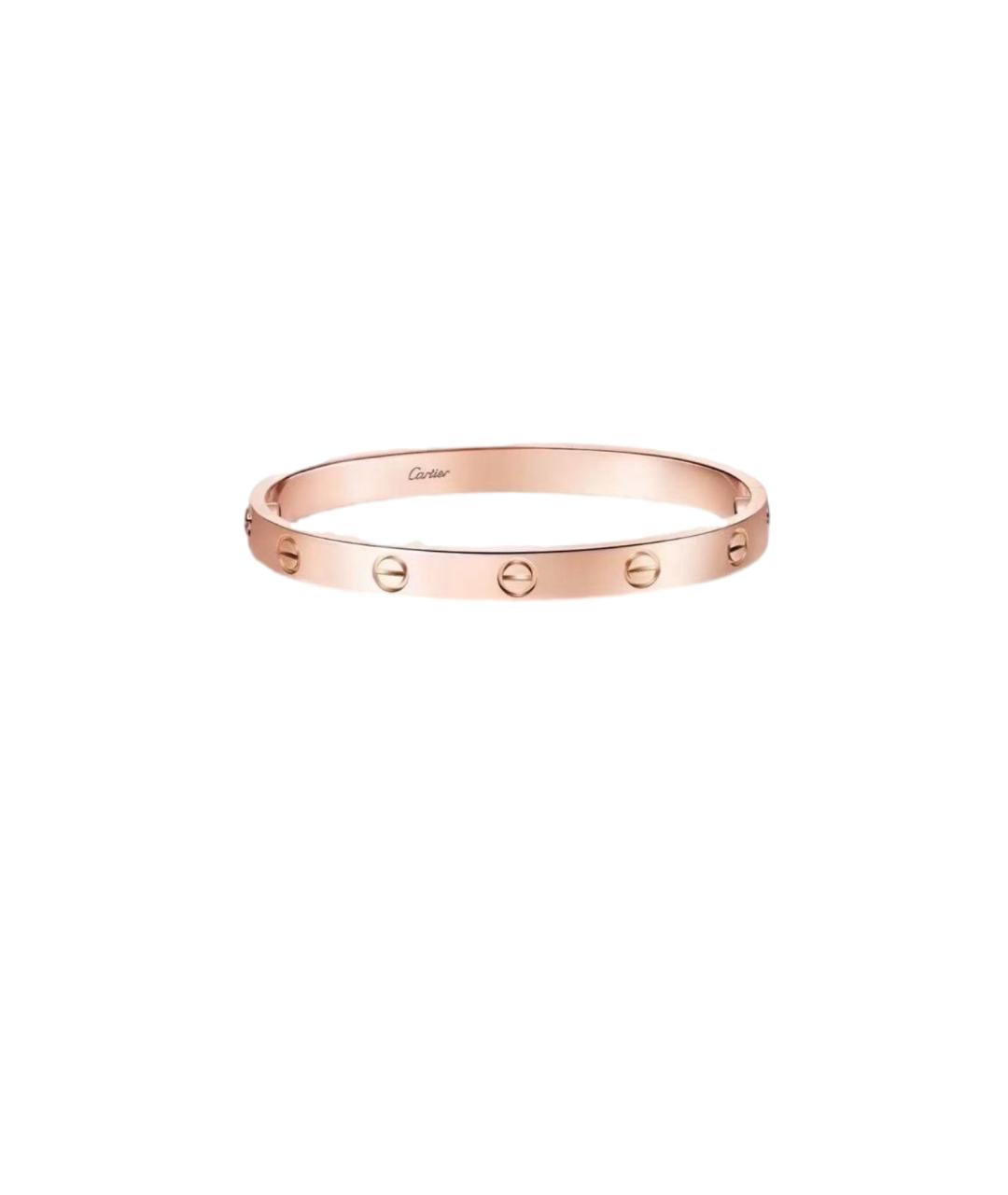 CARTIER Золотой браслет из розового золота, фото 1