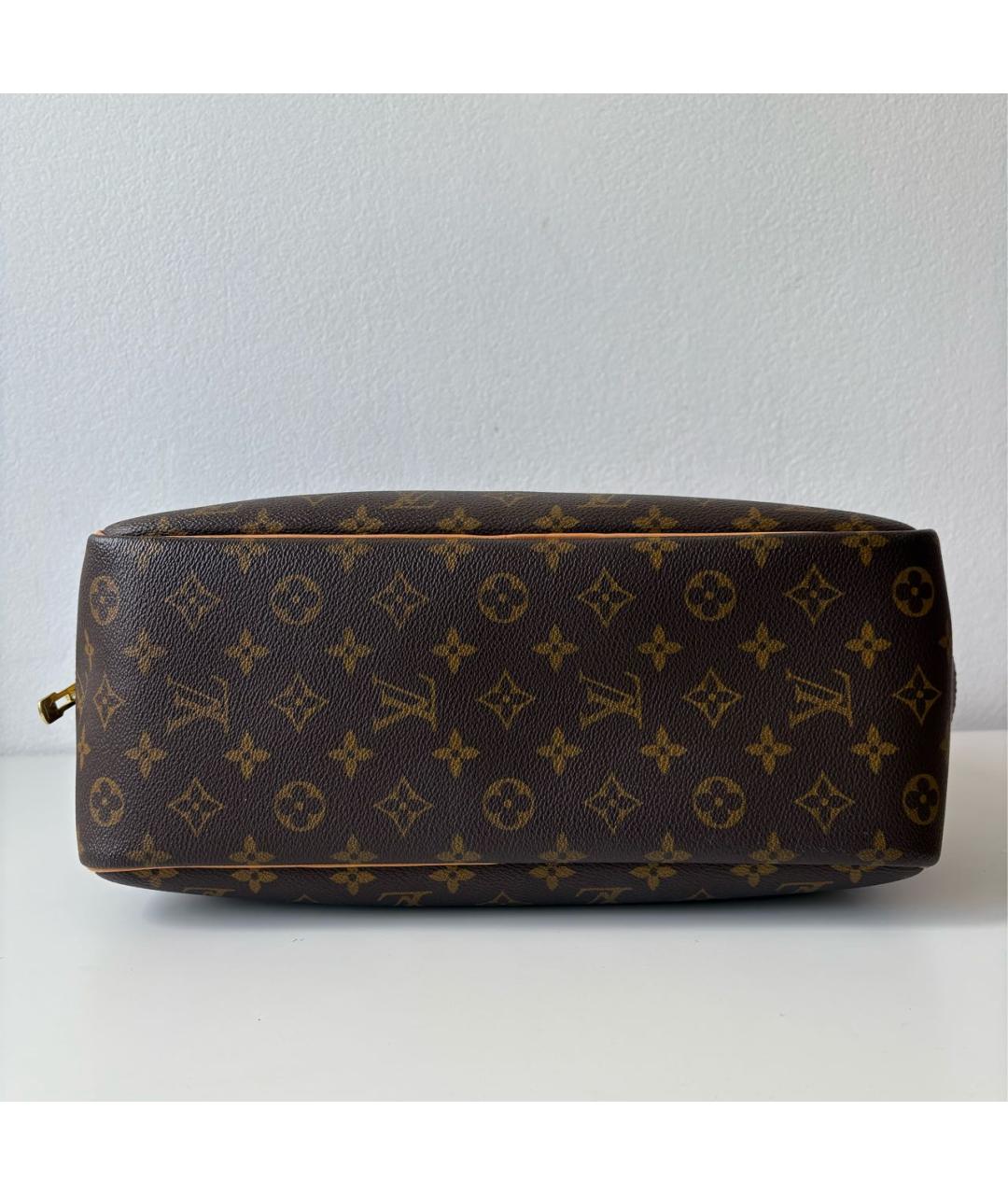 LOUIS VUITTON Коричневая сумка с короткими ручками, фото 6