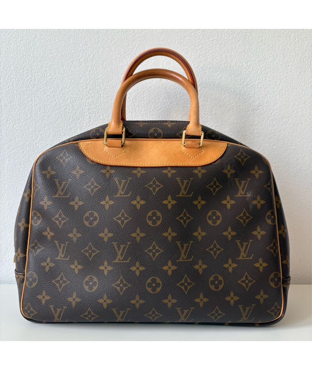 LOUIS VUITTON Коричневая сумка с короткими ручками, фото 3
