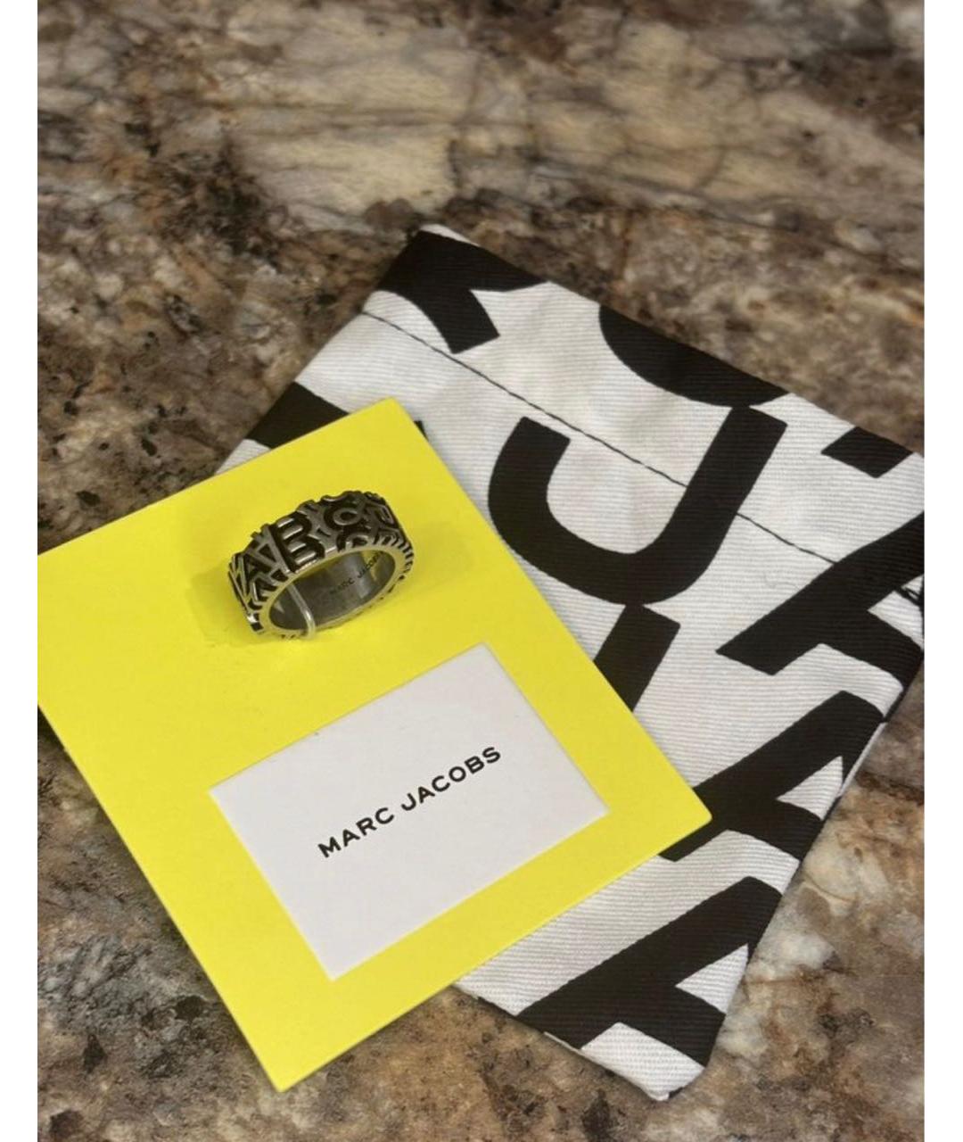 MARC JACOBS Серебряное латунное кольцо, фото 2