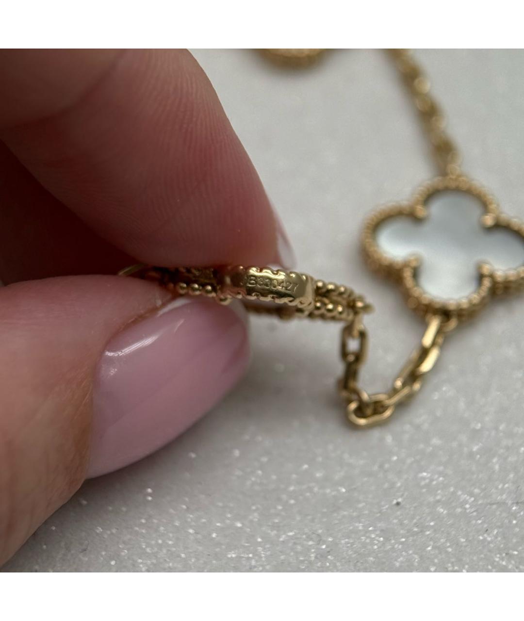 VAN CLEEF & ARPELS Золотой браслет из желтого золота, фото 4