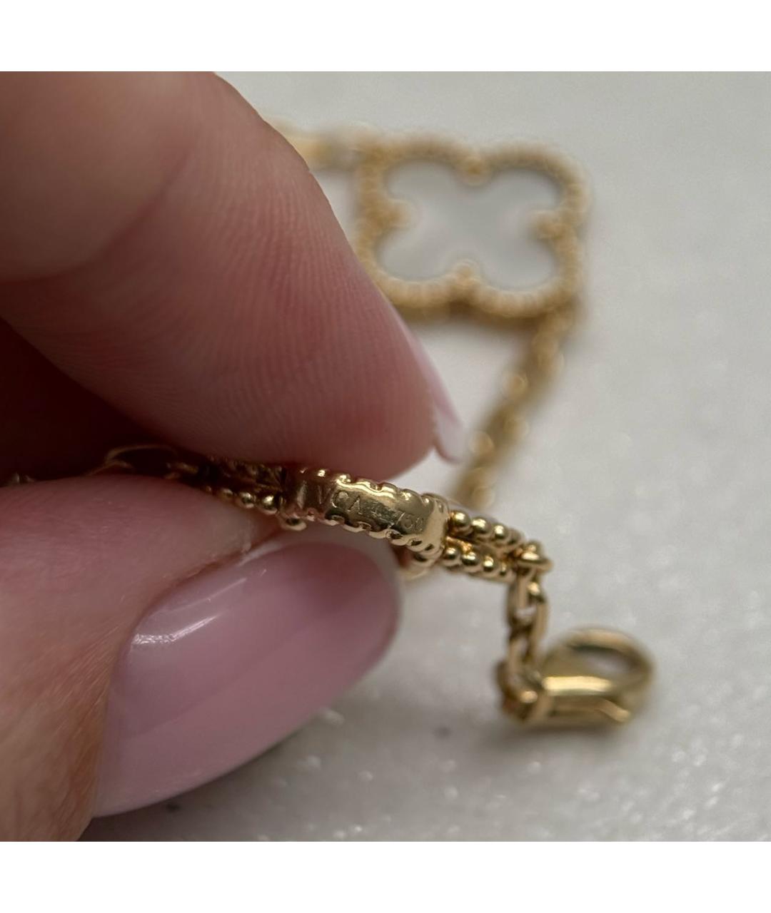 VAN CLEEF & ARPELS Золотой браслет из желтого золота, фото 5