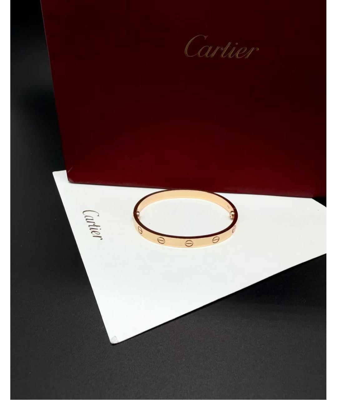 CARTIER Золотой браслет, фото 4