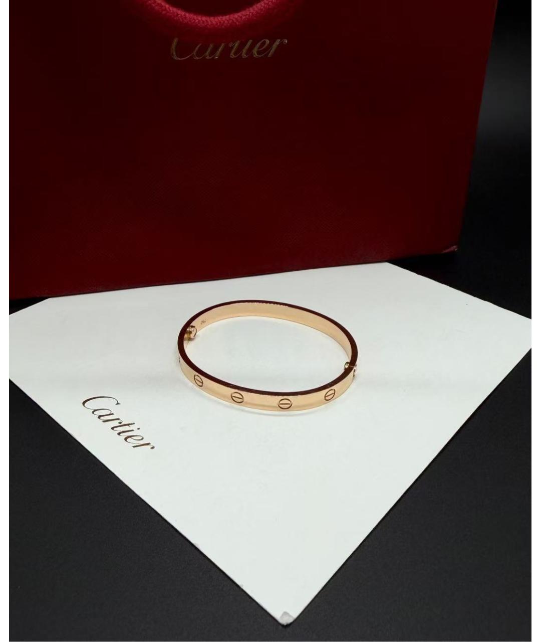 CARTIER Золотой браслет, фото 2