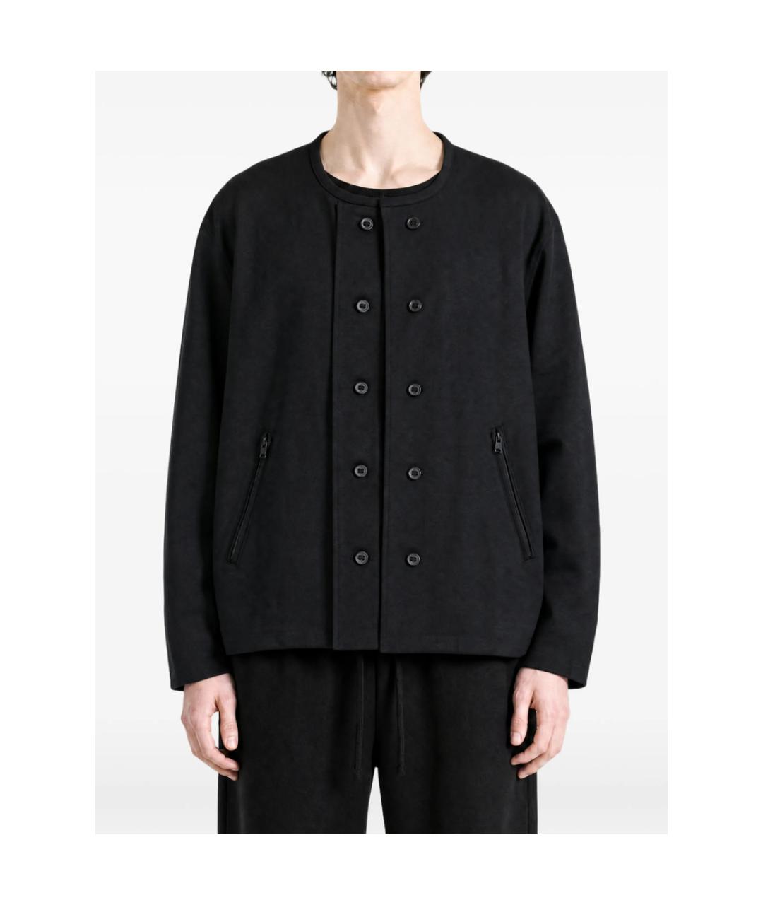Y-3 Черная полиэстеровая куртка, фото 4