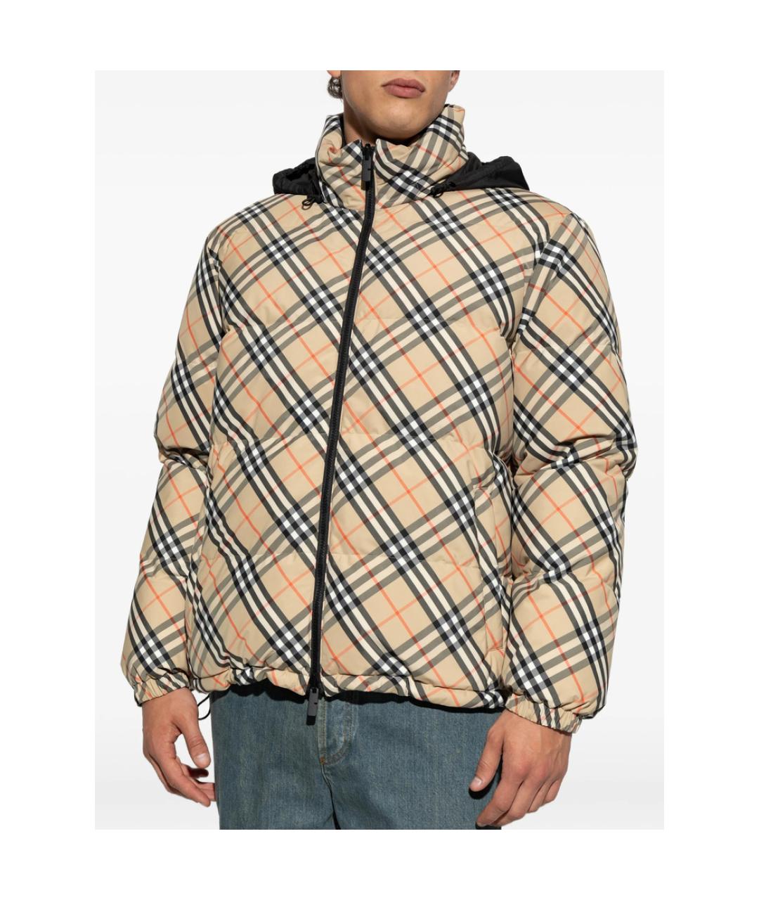 BURBERRY Мульти полиэстеровый пуховик, фото 5