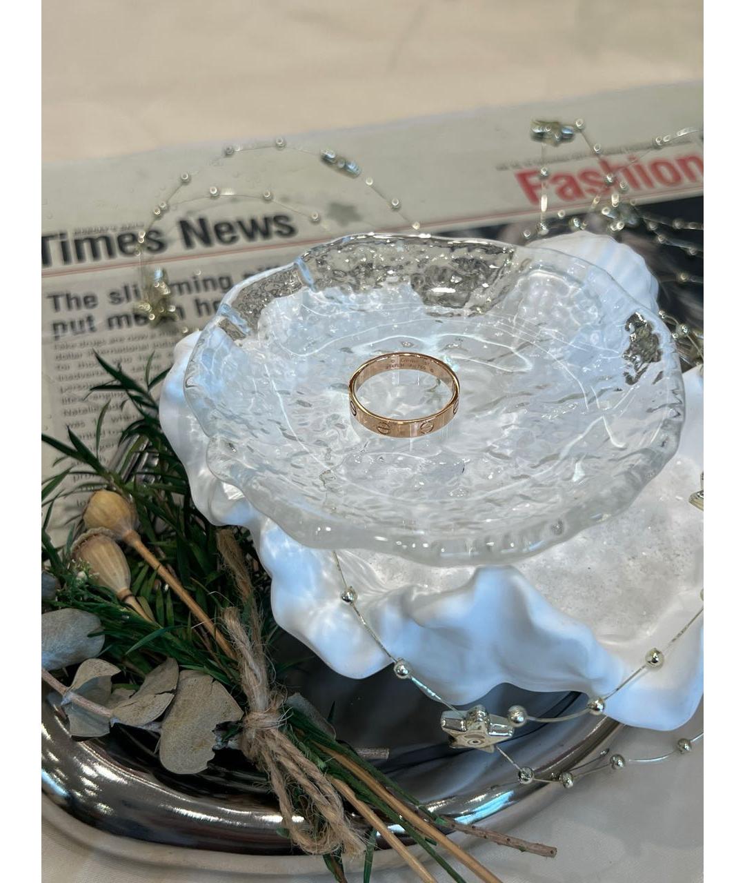 CARTIER Золотое кольцо из розового золота, фото 4