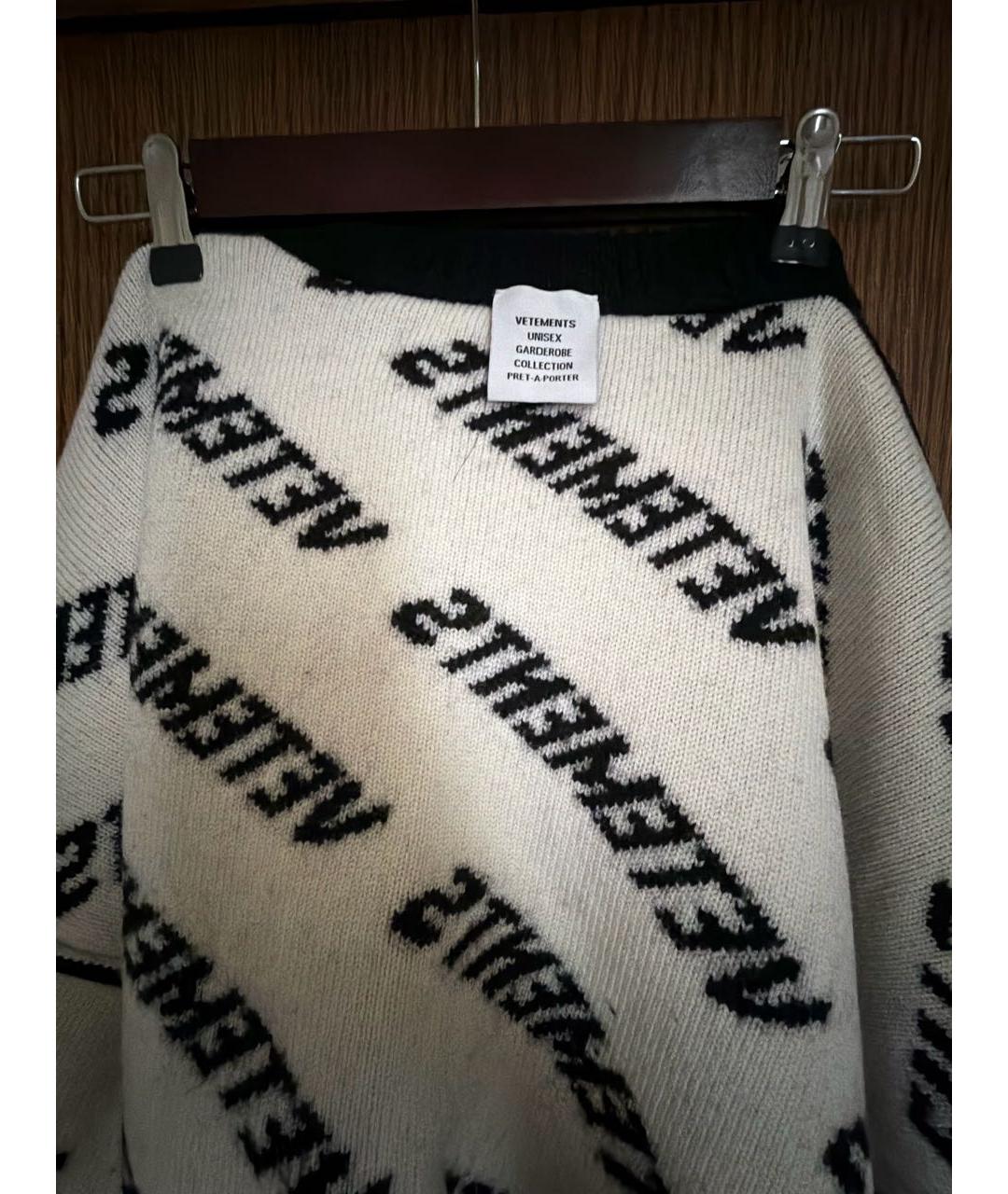 VETEMENTS Черный шерстяной костюм с юбками, фото 3