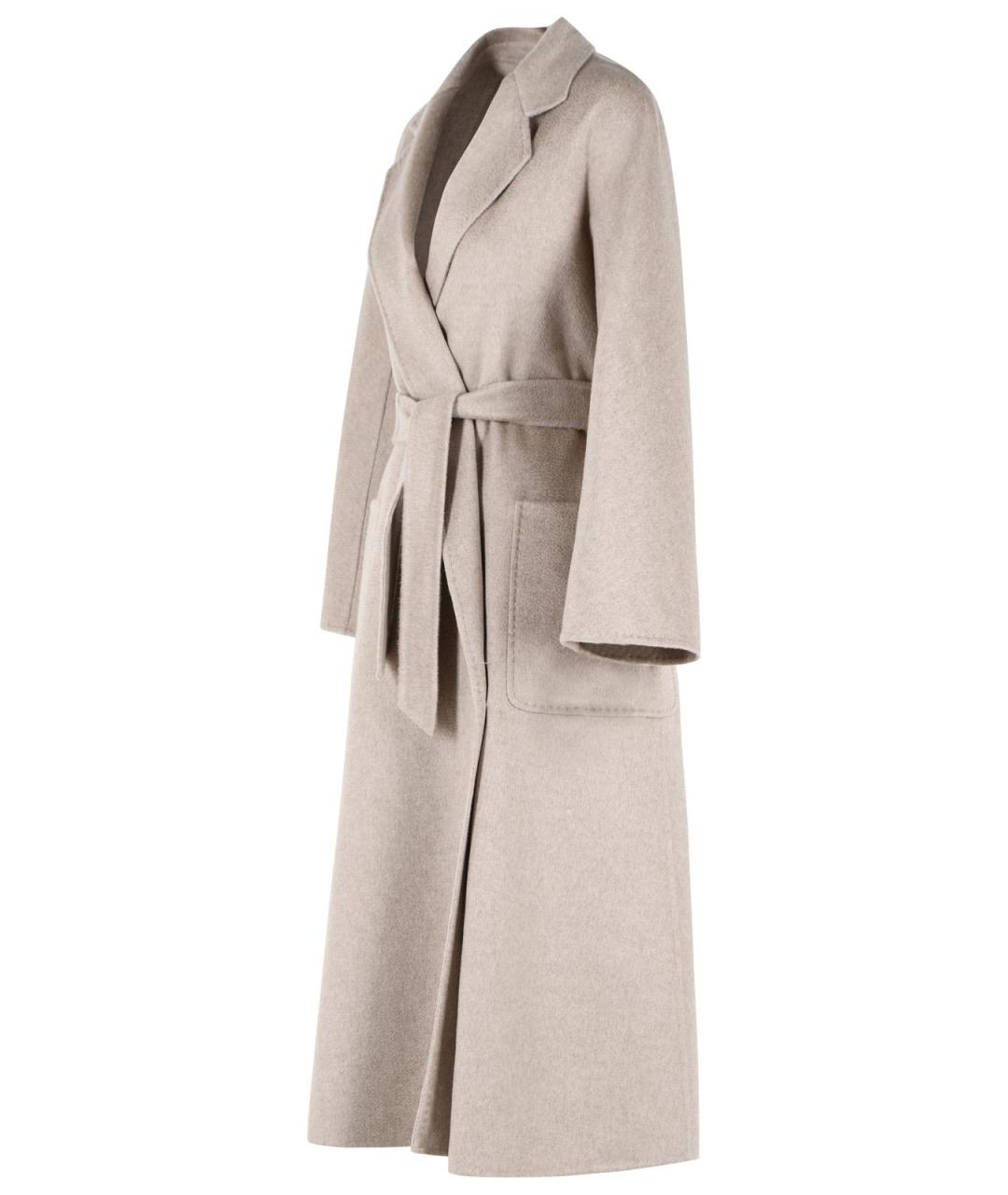 MAX MARA Бежевое кашемировое пальто, фото 2