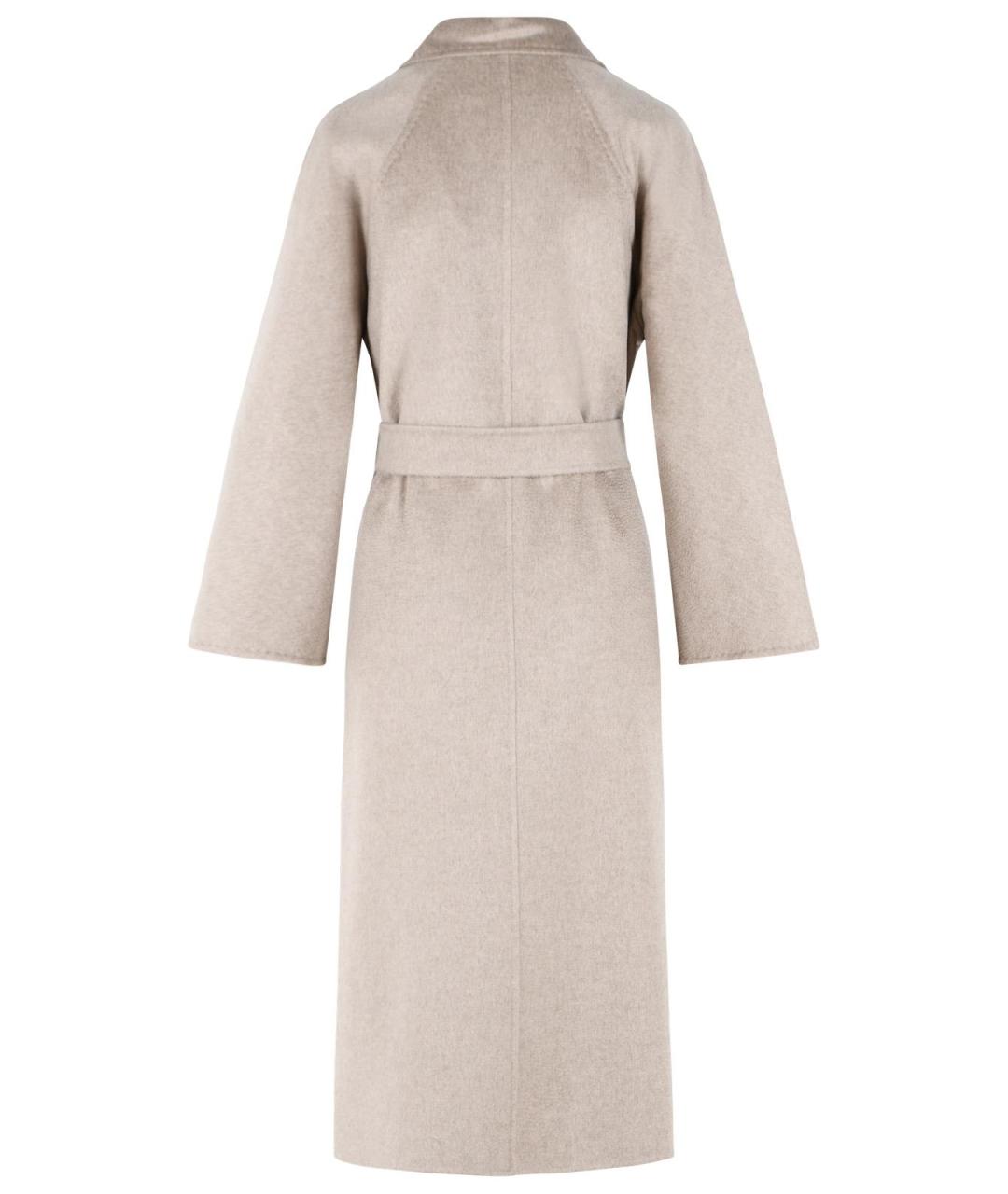 MAX MARA Бежевое кашемировое пальто, фото 3