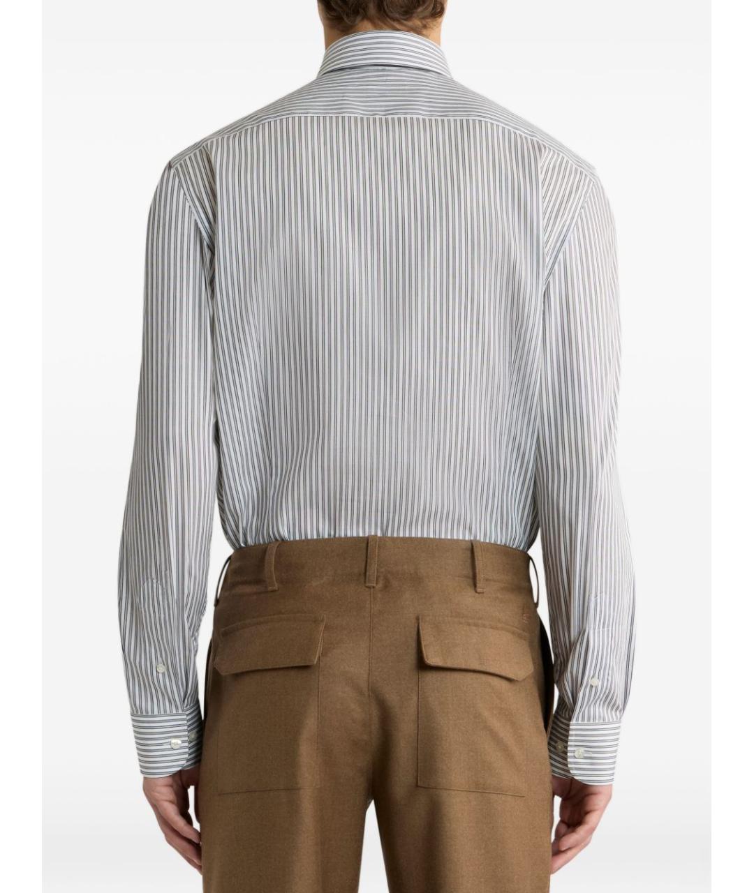 ETRO Мульти хлопковая классическая рубашка, фото 4