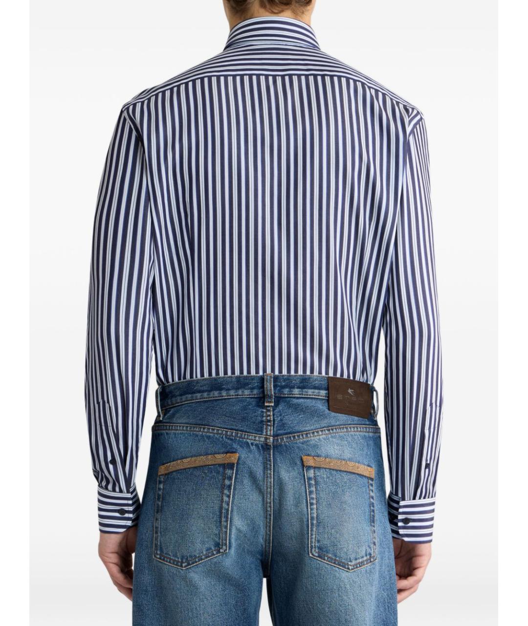 ETRO Мульти хлопковая классическая рубашка, фото 4