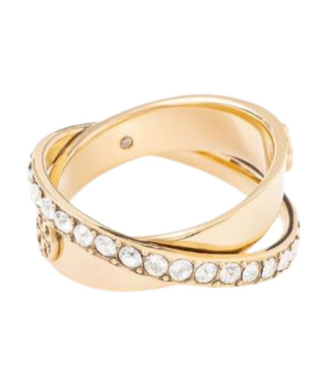 TORY BURCH Золотое латунное кольцо, фото 1