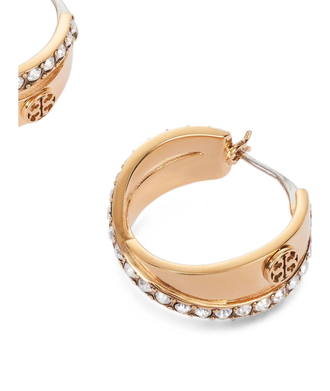 TORY BURCH Золотые латунные серьги, фото 4
