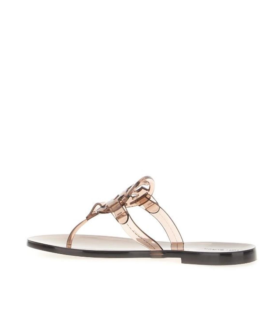 TORY BURCH Коричневые сандалии, фото 2