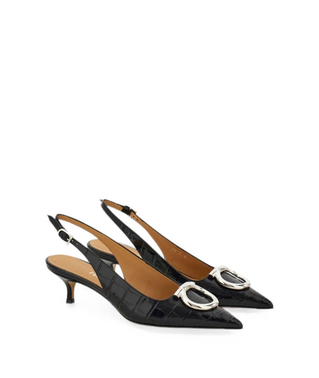 FERRAGAMO Мульти кожаные туфли, фото 2